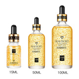 24K Gold Niacinamide Face Essence Moisturizing Anti-aging&amp;Wrinkle Hyaluronic Acid Serum Shrinks Pores Repairs Dry Loose Skin