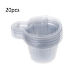 20-100Pcs 40ML Plastic Disposable Cups Dispenser Silicone Resin Mold Kit For DIY Epoxy Resin Jewelry Making Tools Accessories