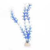 1PCS Artificial Plastic Water Plant Grass Aquarium Decorations Plants Fish Tank Grass Flower Ornament Decor Aquatic Accessories Water Glass