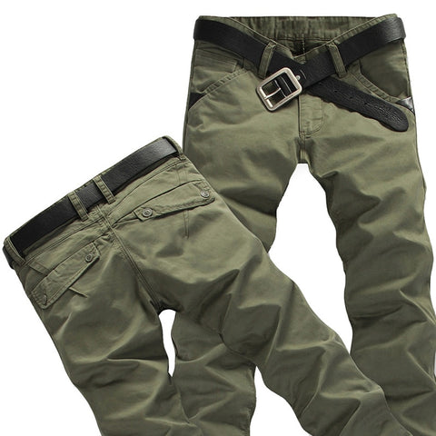 2021 Summer winter elasticity Mens Rugged Cargo Pants Silm Fit Milltary Army Overalls Pants Tactical Casual Trousers Hot Sale 38 image