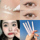 1PC Champagne Gold Lying Silkworm Pencil Pearlescent Eyeshadow Pen Long-lasting Waterproof Shiny Eye Shadow Pen Stick TSLM2