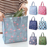 2021 Fashion Cooler Lunch Box Portable Insulated Canvas Lunch Bag Thermal Food Picnic  Tote Cooler Bag Lunch Bags For Women kids