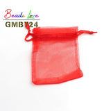 50pcs/lot 5x7cm 7x9cm 9x12cm 10x15cm Drawstring Organza Bags Jewelry Packaging Bags Candy Wedding Bags Wholesale Gifts Pouches