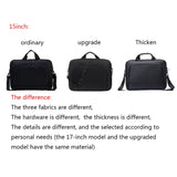 2022 Men&#39;s Briefcases Laptop Bag 17 inch bag for Documents Messenger Bag Unisex Business office bags for men executive briefcase