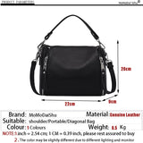 2021 New Genuine Leather Handbag Designers Women Messenger Bags Females Bucket Bag Leather Crossbody Shoulder Bag Handbag Bolsa