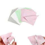 10-50pcs Polish Polishing Cloth Silver Color Cleaning  Polishing Cloth Soft Clean Wipe Wiping Cloth For Silver Gold Jewelry Tool