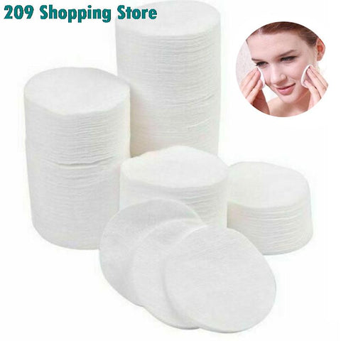 100PCS high quality Cotton Pads Round 100% Cotton Simply Soft Make Up Nail Polish Remover image