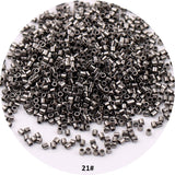 1680Pcs 11/0 1.6mm Metallic Bronze Delica Glass Beads Coffee Gray Glass Seedbeads For DIY Jewelry Making Ornaments Accessories