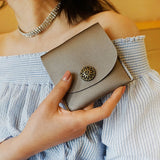 2019 New Fashion Slim Mini Wallet Lady Short Solid Women Wallets Money Bag Hasp PU Leather Small Cute Coin Purse Card Holder