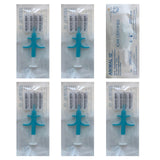 6 bag/set New Animal Identity Certified Chip Syringe Implantable Identification ID Dogs Pet Insurance Chips 1.4 x 8 mm