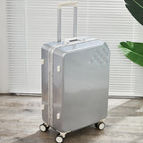 20&quot;22&quot;24&quot;26&quot; Aluminum Frame Carry-on PC Suitcase With Wheels Trolley Rolling Rimowa Luggage Boarding Case Valise Free Shipping