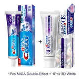 3D White Crest Toothpaste Brilliance Teeth Whitening Tooth Paste Fluoride Anticavity Complex  MICA Mint Flavor Tube Squeezer