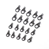 50pcs Mixed 7 Color 10/12/14/16mm Metal Lobster Clasp Hooks End Connectors For Jewelry Making Findings Necklace Bracelet DIY