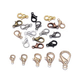 50pcs/lot  Jewelry Findings Alloy  Lobster Clasp Hooks For Jewelry Making Necklace bracelet Chain DIY Supplies Accessories