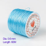 1Roll Transparent Elastic Crystal Line Beading Cord String Wire Thread For Jewelry Making DIY Necklace Bracelet Accessories