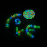 6/8/10/12mm Luminous Beads For Jewelry Making Glow In The Dark Acrylic Beads Bracelet Beaded Necklace DIY Woman Men Hole 2mm