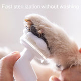 150ml Shower Gel For Dogs Foot Washing No Scrubbing Foot Sole Cleaning Foot Care Teddy Cats Paw Washing Pet Foot Cleansing Foam