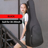 36 39 41 Inch Guitar Bags Waterproof Oxford Bass Case Portable Guitar Backpacks Thicken Pad Rucksack Wearable Solid Bag XA292M