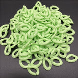 50pcs/Lot 16mm*11mm Acrylic Twisted Chains Assembled Parts Beads For Jewelry Making DIY Bracelet Necklace Earrings Accessories