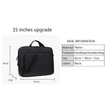 2022 Men&#39;s Briefcases Laptop Bag 17 inch bag for Documents Messenger Bag Unisex Business office bags for men executive briefcase