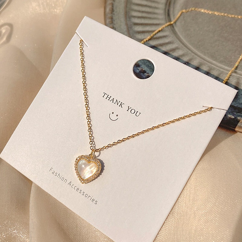 PandaWhole Fashion Zircon Zipper Diamond Necklace Real Gold Plating Temperament High-end NICHE Clavicle Sweater Chain Necklace WomenSize