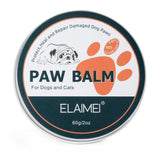 60g Pet Paw Care Cream Soother Dry Cracked Irritated Organic All Natural Ingredients Moisturizing Protection Forefoot Toe Health