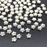 100Pcs/lot about 6mm Star Love Heart Gold Silver Color Loose Spacer CCB Acrylic Beads DIY Jewelry Making Findings Charm Beads