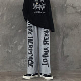 2021 Harajuku woman pants Japanese pattern hip hop pants women wide leg pant women men jogger women pants casual Oversize pants