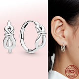 2021 New  Sterling Silver 925 Earring Heart and Conch Shell Earrings For Women Making Jewelry Gift Wedding Party Engagement