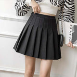 2021 Autumn Korean Skirt Shorts Women High Waist Sexy Mini Skirt School Short Pleated Kawaii Japanese Pink Skirt Female Spring