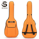 600D Oxford Guitar Bags 40/41 Inch Guitar Case Double Straps 5MM Padded Cotton Backpacks Waterproof Bags Solid Color XA236M