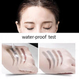 5 Colors Eyebrow Pen 3D Microblading Waterproof 4 Fork Tip Eyebrow Tattoo Pencil Fine Sketch Eye Brow Pen Makeup Woman Cosmetics