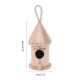 10 Styles Hanging Bird Nest Bamboo Bird Hut Outdoor Natural Fiber Birdhouse Small Canaries Nest Wren Nest Chickadee House