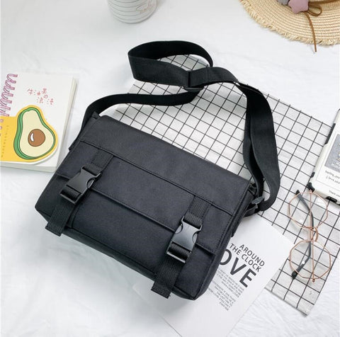 2021 Male shoulder bag man travel crossbody leisure handbags Messenger bag canvas college student messenger bags image