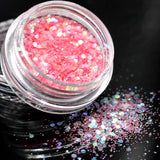 1Box Violet Glitter Eyeshadow 12 Color Glitter Eyes Palette Monochrome Eyes Shimmer Powder Makeup Tool Eye Shinning #12