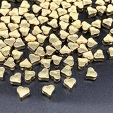 100Pcs/lot about 6mm Star Love Heart Gold Silver Color Loose Spacer CCB Acrylic Beads DIY Jewelry Making Findings Charm Beads