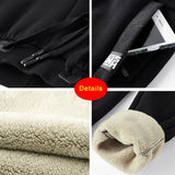 2021 New Winter Thick Warm Fleece Sweatpants Men Joggers Sportswear Black Grey Casual Track Pants Plus Size 6XL 7XL 8XL