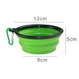 350Ml Pet Dog Bowl Collapsible Dog Water Bottle Portable Dog Food Container Puppy Feeder Outdoor Travel Camping Dog Accessories