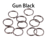 50-200pcs/bag 4 5 6 8 10 12 mm Open Jump Rings Double Loops Split Rings Connectors For Diy Jewelry Making Findings Accessories