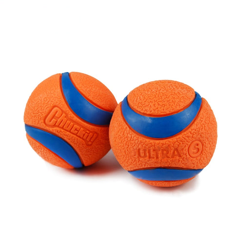 1 Pc Pet Dog Rubber Ball Toys For Dogs Resistance To Bite Dog Chew Toys Funny French Bulldog Pug Toy Puppy Pet Training Products image