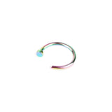 2pcs U Shaped Fake Nose Ring Hoop Septum Rings Stainless Steel Nose Piercing Fake Piercing Oreja Pircing Jewelry