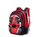 2021 Hot 3D EVA car children schoolbag racing Three dimensional waterproof schoolbag Boys and girls Lovely kids Cartoon Backpack