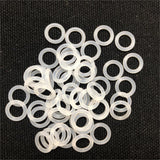 100pcs/lot transparent Ant Nest Assembled Fixed Aprons Ant Farm Accessories 12mm elasticity fixed ring