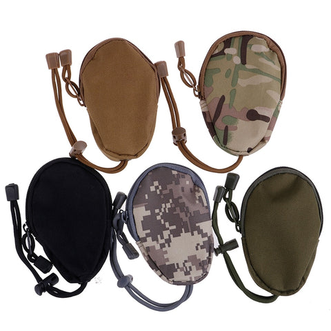 1PCS EDC Mini Key Wallets Holder Men Coin Purses Pouch Military Army Bag Small Pocket Keychain Zipper Case Out Door Pack image