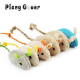 6pcs/lot Mix Pet Toy Catnip Mice Cats Toys Fun Plush Mouse Cat Toy For Kitten