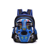 2021 Hot 3D EVA car children schoolbag racing Three dimensional waterproof schoolbag Boys and girls Lovely kids Cartoon Backpack