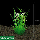 2017 New 13cm Underwater Artificial Aquatic Plant Ornaments For Aquarium Fish Tank Green Water Grass Landscape Decoration