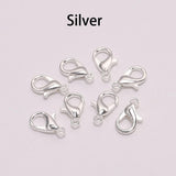 50pcs/lot  Jewelry Findings Alloy  Lobster Clasp Hooks For Jewelry Making Necklace bracelet Chain DIY Supplies Accessories