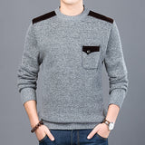 2021 New Fashion Brand Sweater For Mens Pullovers Slim Fit  Jumpers Knitwear O-Neck Autumn Korean Style Casual Clothing Male