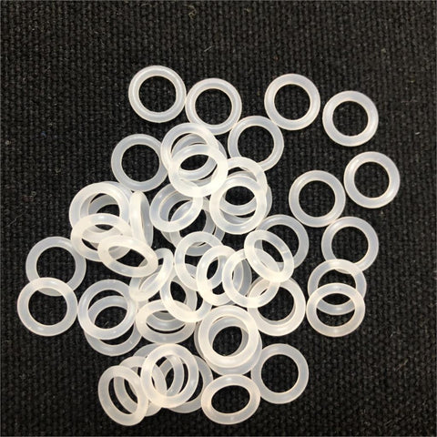 100pcs/lot transparent Ant Nest Assembled Fixed Aprons Ant Farm Accessories 12mm elasticity fixed ring image